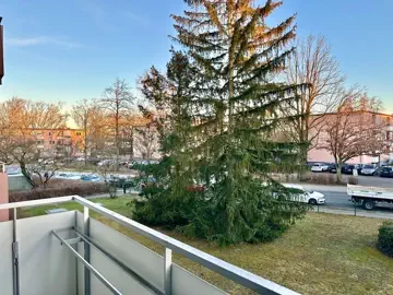 Ausblick Balkon