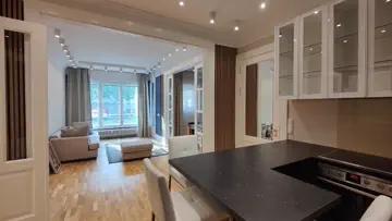 Blick ins Wohnzimmer