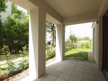 Terrasse und Garten