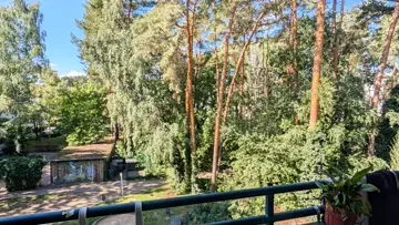 Ausblick Balkon