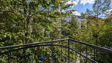 Ausblick Balkon