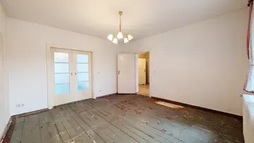 Wohnzimmer, Blick zum Esszimmer