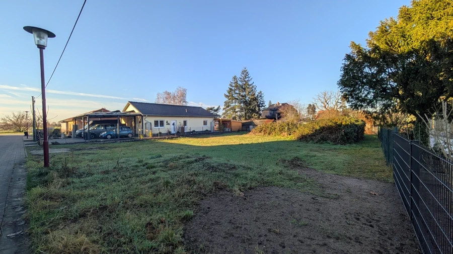 Baugrundstück in ruhiger Wohnlage von Neu Bochow – Groß Kreutz