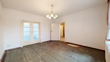 Wohnzimmer, Blick zum Esszimmer