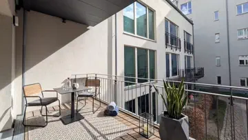 Balkon visualisiert