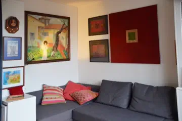 Sitzecke im Wohnzimmer