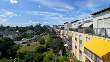 Ausblick von der Terrasse