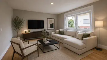 Wohnzimmer EG virtuell