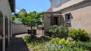 Pflanzbeete im Hof und Eingang EG