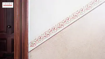 Detail Wand Treppenhaus