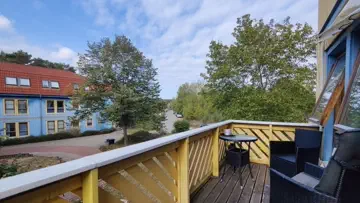 Ausblick Balkon