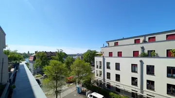 Blick zur Berliner Straße u. Tiefen See
